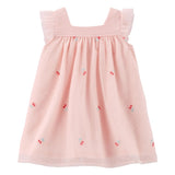 Vestidito Floral Niña-6m