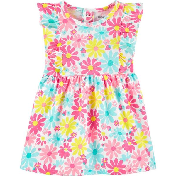 Vestido Niñas Multi Flores-12 meses