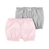 Ropita Short Niña 2 pack S.18m