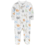 Pijama Animales Bebe Color Ivory -S.6m