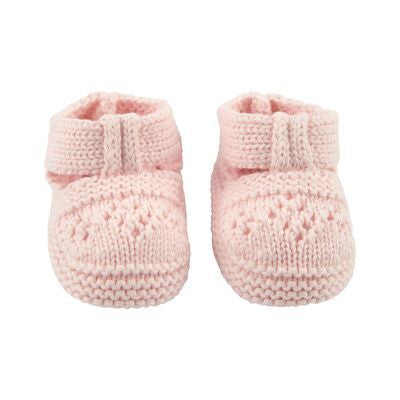 Media Bebe Crochet Rosado Nb