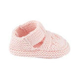 Media Bebe Crochet Rosado Nb