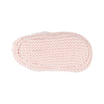 Media Bebe Crochet Rosado Nb