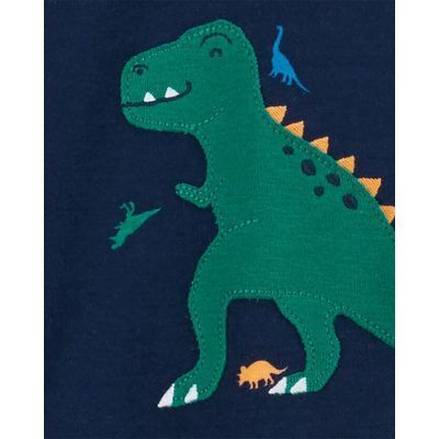 Pijama 1 pieza Dino Navy S.12m