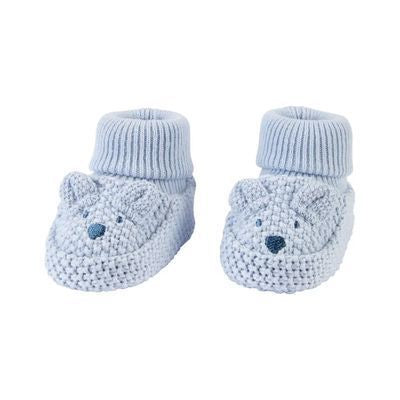 Zapatico Bebe Corchet Azul S.Newborn