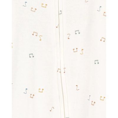 Pijama 2 piezas Gris/Crema Music S.Prematuro