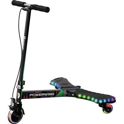 Patineta Powerwing Lightshow - Negra