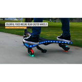 Patineta Powerwing Lightshow - Negra