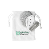 Manopla Dentición Del Bebe Gris