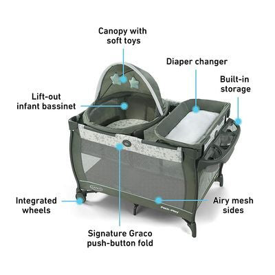 Cuna Portable Oskar Travel Dome