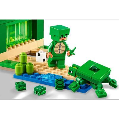 Lego Minecraft Casa Playa Tortuga