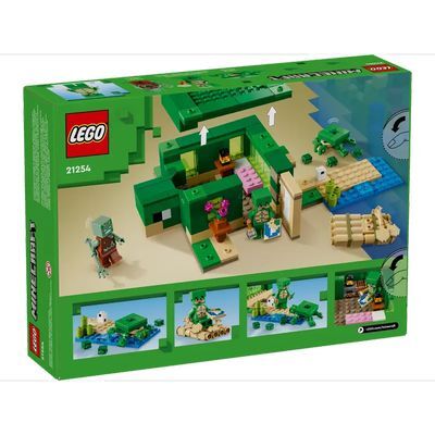 Lego Minecraft Casa Playa Tortuga
