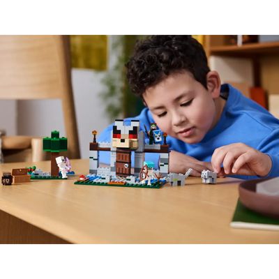 LEGO Minecraft La Fortaleza-Lobo