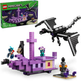 LEGO Minecraft El Dragón y El Barco End
