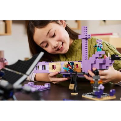 LEGO Minecraft El Dragón y El Barco End