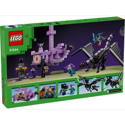 LEGO Minecraft El Dragón y El Barco End