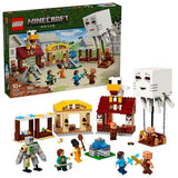 LEGO Minecraft - The Ghast Balloon Village Attack
