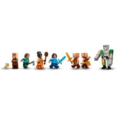LEGO Minecraft - The Ghast Balloon Village Attack