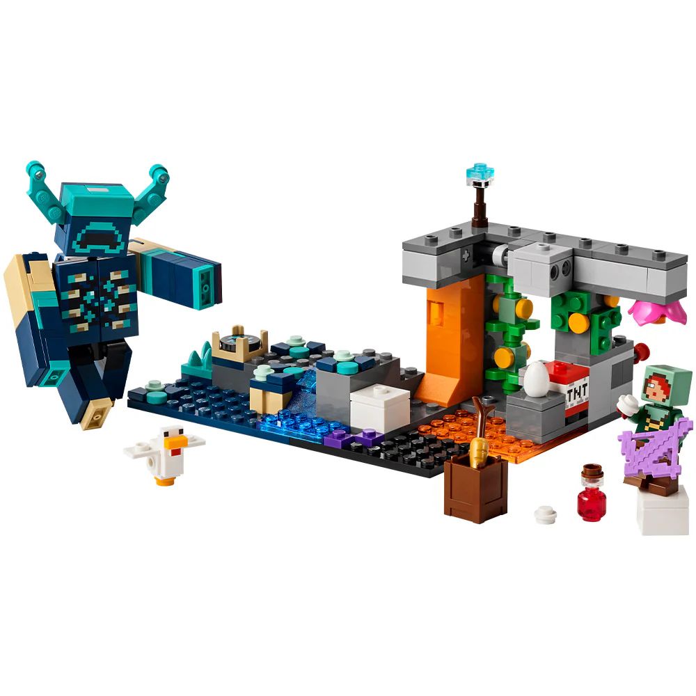 LEGO Minecraft - The Warden Encounter