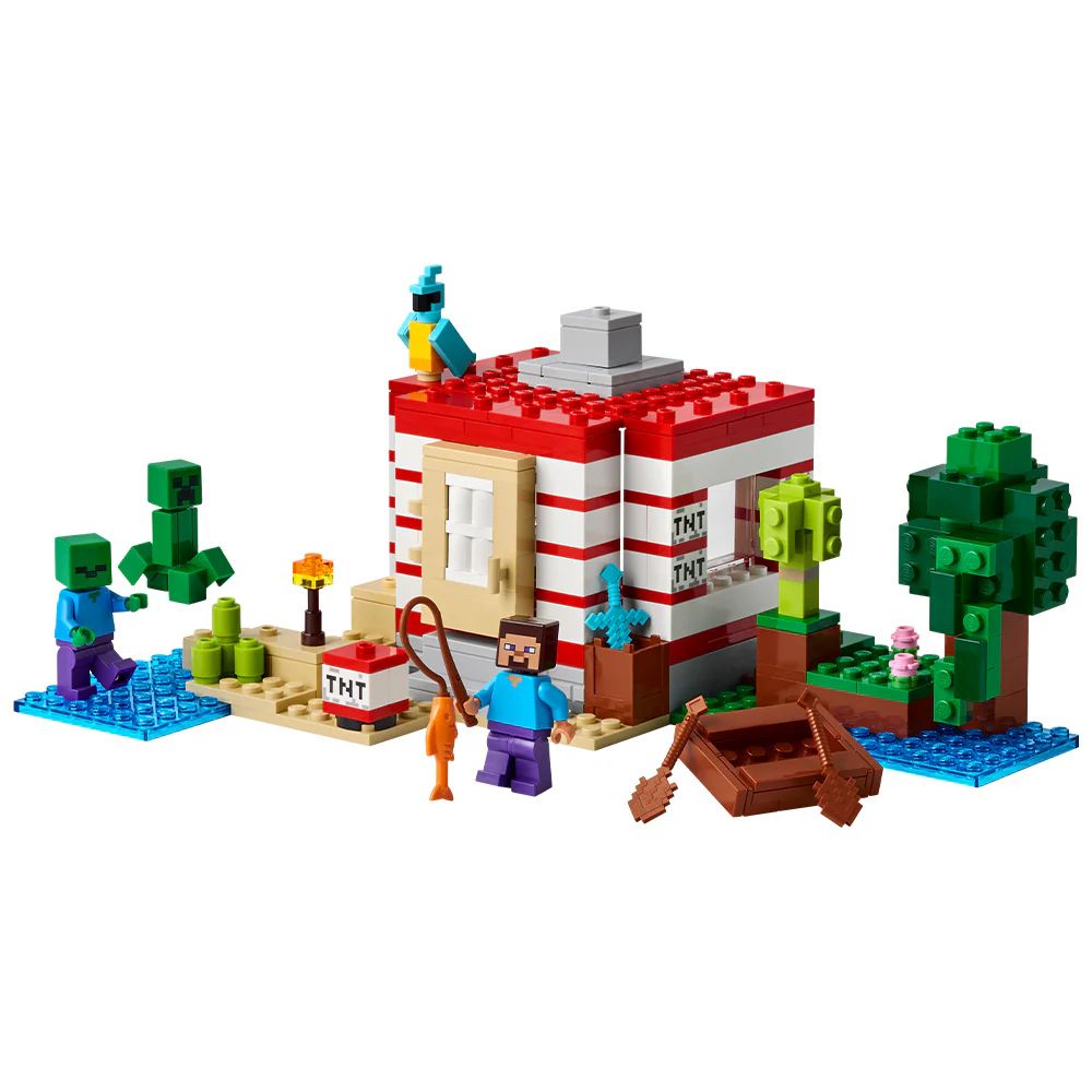 LEGO Minecraft - The TNT Jungle House