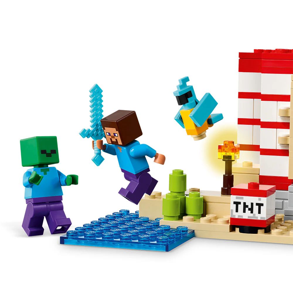 LEGO Minecraft - The TNT Jungle House