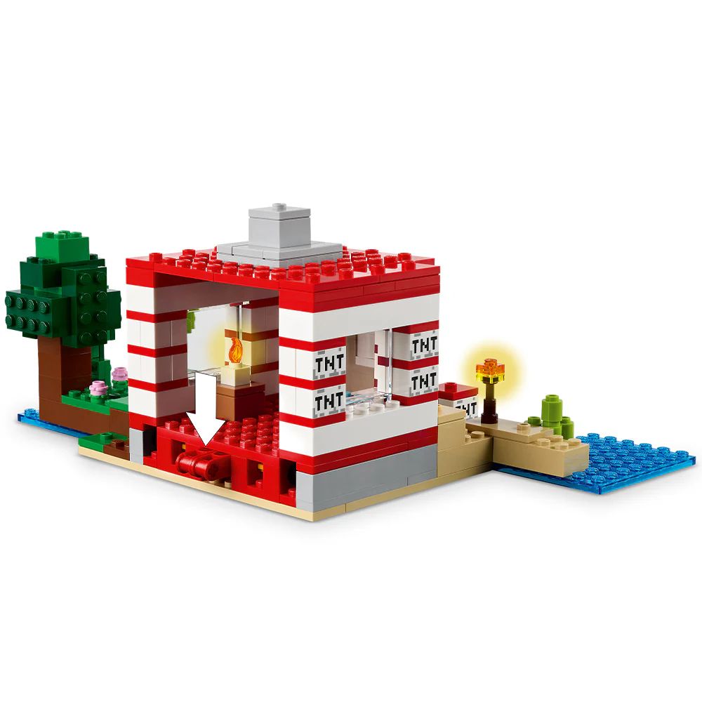 LEGO Minecraft - The TNT Jungle House