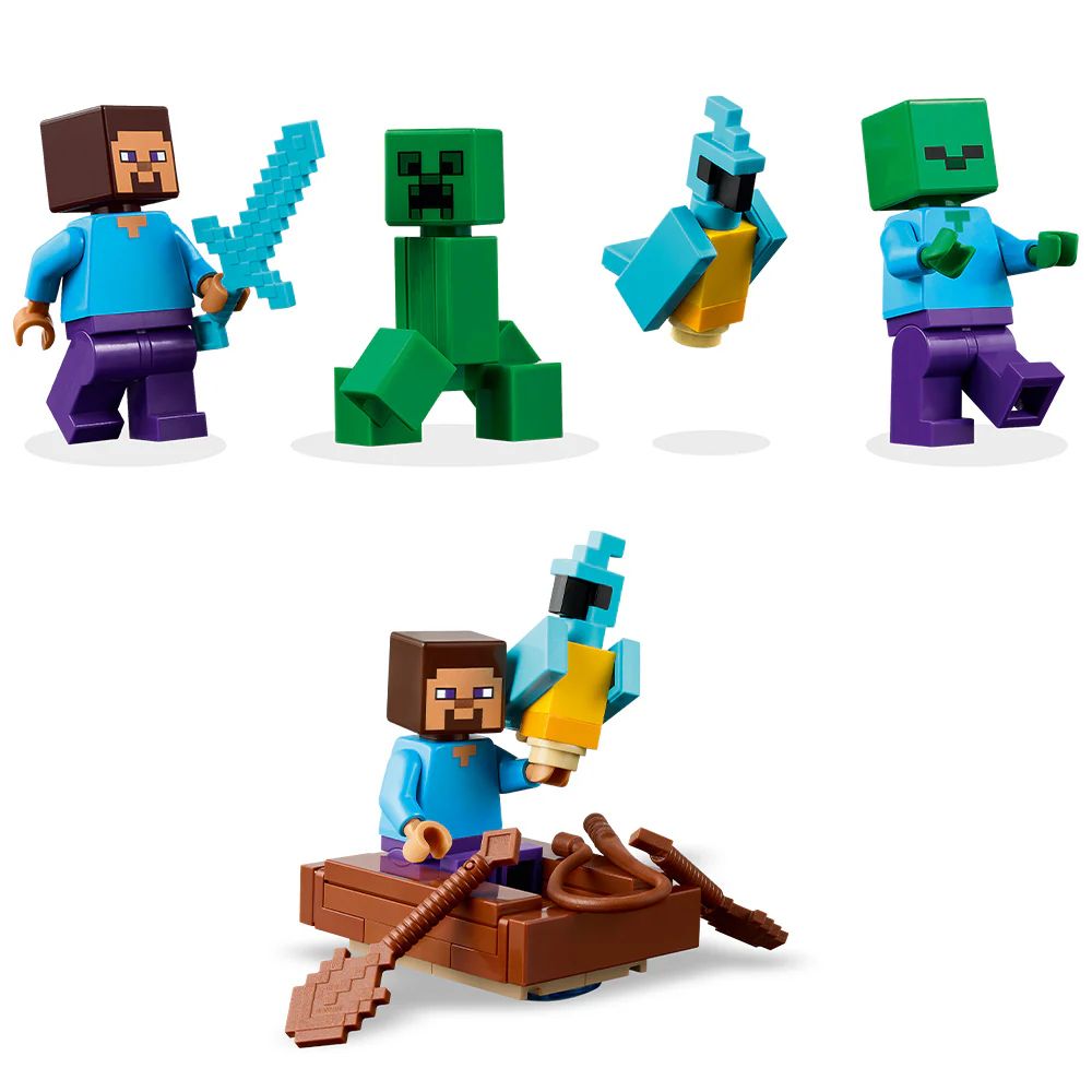 LEGO Minecraft - The TNT Jungle House