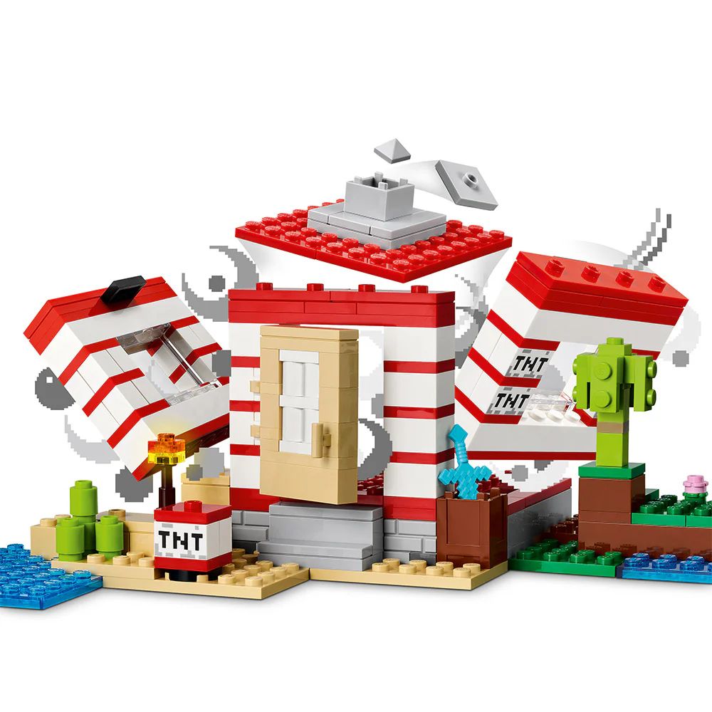 LEGO Minecraft - The TNT Jungle House
