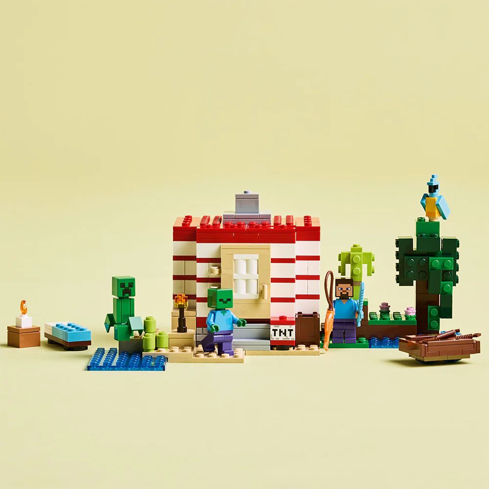 LEGO Minecraft - The TNT Jungle House