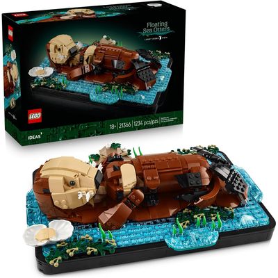 LEGO® Ideas - Floating Sea Otters