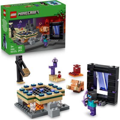 LEGO® Minecraft - Nether & End Portal Journey