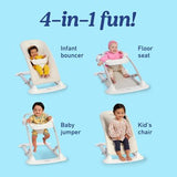 Bouncer 4 en 1 JumpStart® Gris