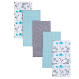 Mantas de Franela 5pc Azul