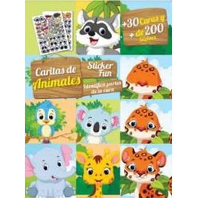 Libro Animales Stickers 32 Pag.