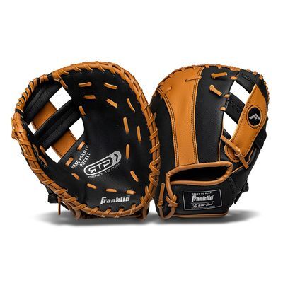 Guante Baseball 9.5pulg Bk/Tn Reg C/Pelota