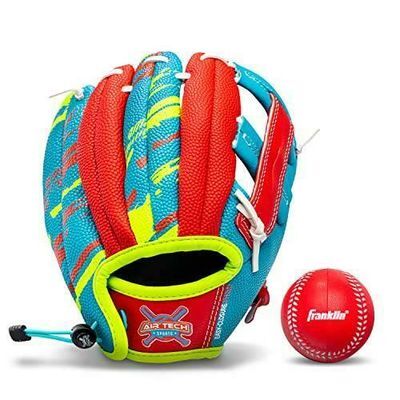 Guante Baseball 9pulg Ryl/Red Airtech C/