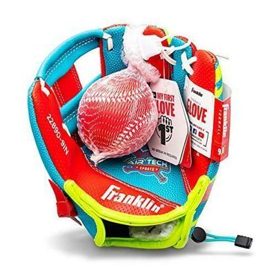 Guante Baseball 9pulg Ryl/Red Airtech C/