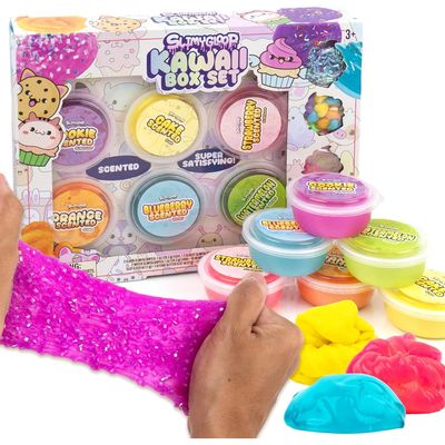 Set de Slimes Slimygloop Kawaii Box Set 6pc