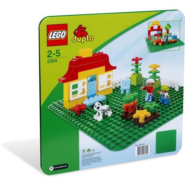 Duplo Base Grande Contruccion Verde