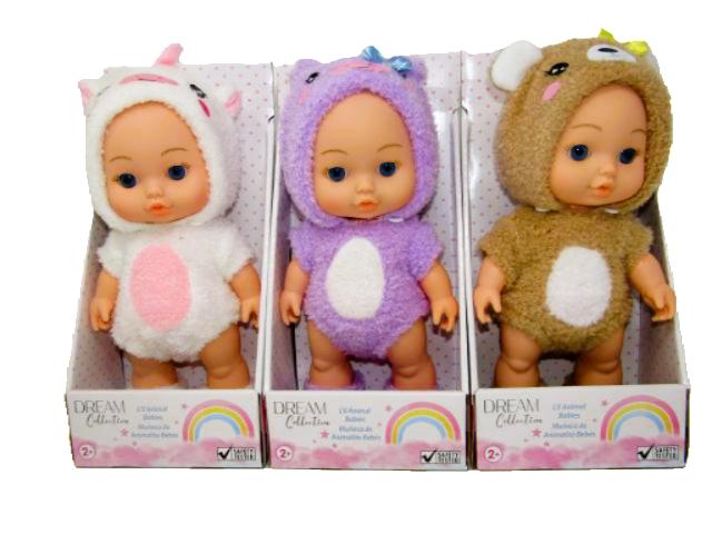 Muñeca 10 pulgadas Animales Surtido