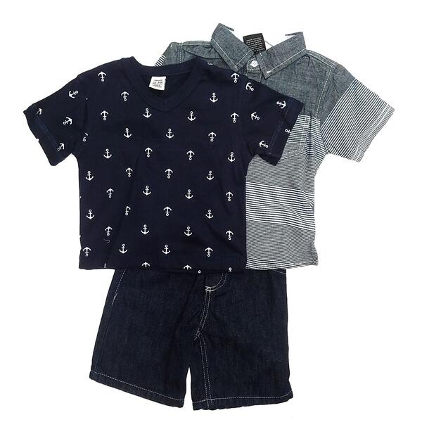 Ropita Niño T-shirt/camisa/short 2-4t