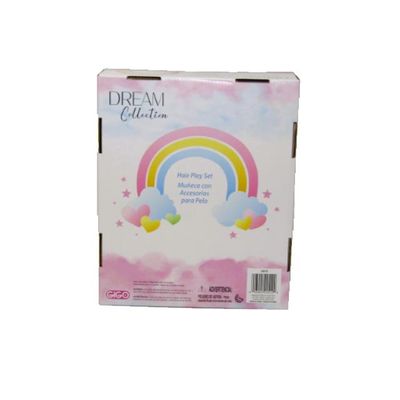 Set de Muñeca con Accesorios para el Pelo 10 pulgadas