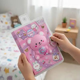 Diario con Candado y Llaves Animales