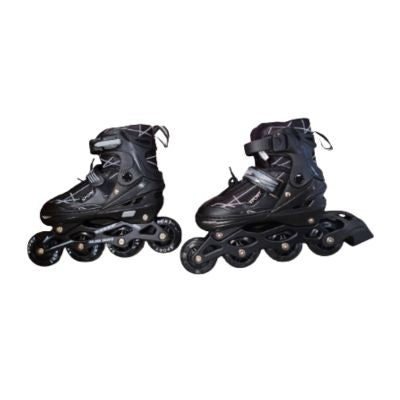 Patines en Línea y Luz Negro 35-38