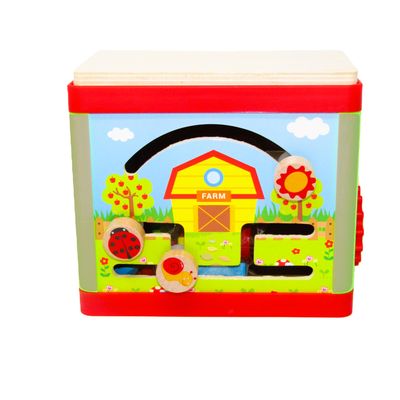 Cubo Didáctico de Madera