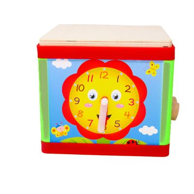 Cubo Didáctico de Madera