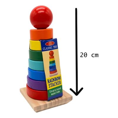 Apilador de Madera Arcoíris