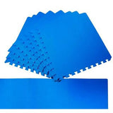 Alfombra de Foam 4 Pcs - Azul