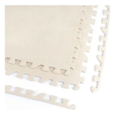 Alfombra de Foam 4 Pcs - Crema