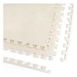 Alfombra de Foam 4 Pcs - Crema